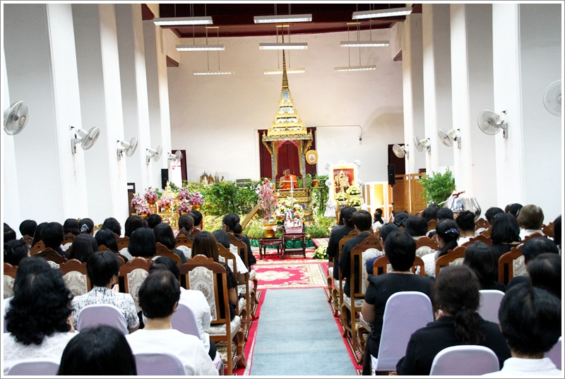 ﻿กรมบังคับคดีเข้าร่วมรับฟังเทศน์มหาชาติเวสสันดรชาดก 